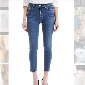 Citizens of humanity rocket crop high rise skinny